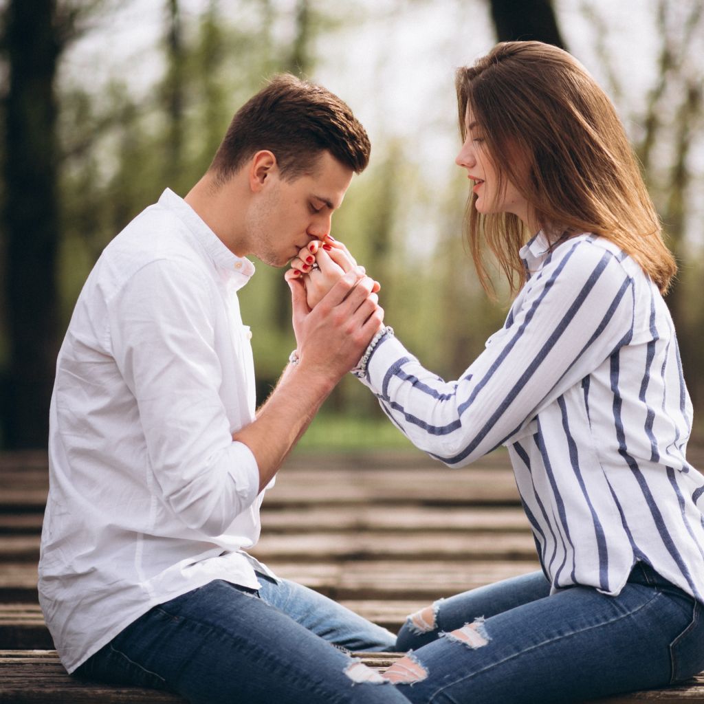 A prayer to heal broken marriages with husband and wife holding hands